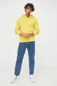 Μπλούζα United Colors of Benetton κίτρινο