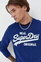 Oblečení Mikina Superdry M2011981A.JZD námořnická modř