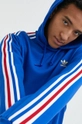 kék adidas Originals pamut melegítőfelső