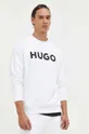biały HUGO bluza bawełniana