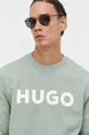zielony HUGO bluza bawełniana