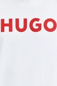 HUGO bluza bawełniana 50477328 biały