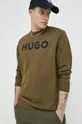 zielony HUGO bluza bawełniana
