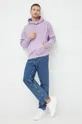 Bluza Polo Ralph Lauren vijolična
