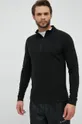μαύρο Αθλητική μπλούζα Outhorn