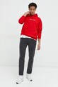Tommy Jeans bluza DM0DM15013.9BYY czerwony AW22