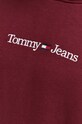 Tommy Jeans bluza DM0DM15013.9BYY bordowy