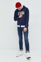 Tommy Jeans bluza bawełniana DM0DM15009.9BYY granatowy AW22