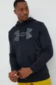 czarny Under Armour bluza dresowa Męski