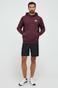 Under Armour bluza Essential Fleece 1373880 bordowy AW25