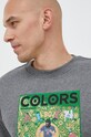 Μπλούζα United Colors of Benetton X Colors γκρί 3J73U103Y.903