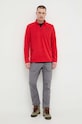 Sportovní mikina Jack Wolfskin Taunus 1709522 červená AW25