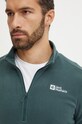 Sportovní mikina Jack Wolfskin Taunus 1709522 zelená
