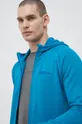 niebieski Jack Wolfskin bluza sportowa Baiselberg