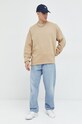 Abercrombie & Fitch bluza KI122.3763.426 beżowy AW22