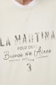 kremowy La Martina bluza bawełniana