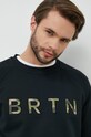 Burton bluză trening Crown imprimeu negru 22022102002