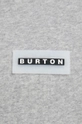 Βαμβακερή μπλούζα Burton Vault Po Gray Heather Ανδρικά