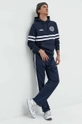 Unfair Athletics felpa in cotone blu navy