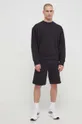 Bombažen pulover adidas Originals Contempo French Terry črna