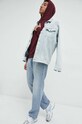 Abercrombie & Fitch bluza KI122.3657.530 bordowy AW22