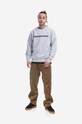 thisisneverthat cotton sweatshirt T-Logo Crewneck TN220TSWCW01 gray AW22