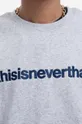 szary thisisneverthat bluza bawełniana T-Logo Crewneck