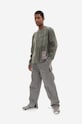 A-COLD-WALL* sweter wełniany Two-Tone Jacquard Knit ACWMK074 zielony AW22