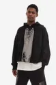 czarny A-COLD-WALL* bluza bawełniana Plaster Hoodie Męski
