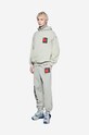 A-COLD-WALL* bluza bawełniana Relaxed Cubist Hoodie ACWMW088 szary AW22