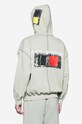 Odzież A-COLD-WALL* bluza bawełniana Relaxed Cubist Hoodie ACWMW088 szary