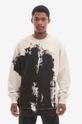 black A-COLD-WALL* cotton sweatshirt Relaxed Crewneck Men’s