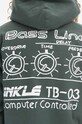 PLEASURES sweatshirt green P22U005