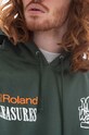PLEASURES sweatshirt P22U005 green