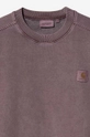 Carhartt WIP hanorac de bumbac Carhartt WIP Vista Sweat I029522 DARK PLUM