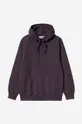 violet Carhartt WIP cotton sweatshirt Carhartt WIP Hooded Marfa Sweat I030637 ARTICHOKE
