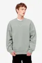 green Carhartt WIP cotton sweatshirt Carhartt WIP Marfa Sweat I030638 ARTICHOKE Men’s