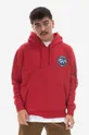 red Alpha Industries sweatshirt Apollo Mission Men’s