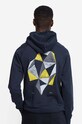 Wood Wood hanorac de bumbac Fred x Fila 12045600.2474.NAVY bleumarin AW22
