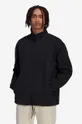 čierna Mikina adidas Originals Adicolor Contempo Half-Zip Crew Sweatshirt Pánsky