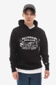 czarny Billionaire Boys Club bluza bawełniana Waterfall Popover Hood Męski