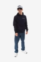 Billionaire Boys Club cotton sweatshirt Signal Popover Hood navy