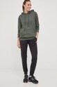 Βαμβακερή μπλούζα Arkk Copenhagen AA5221.0444 πράσινο AW22