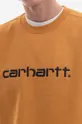żółty Carhartt WIP bluza Sweat