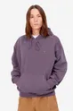 fioletowy Carhartt WIP bluza bawełniana Unisex