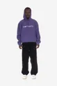 Carhartt WIP bluză Hooded Carhartt Sweat violet