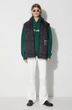 Carhartt WIP bluză Hooded Carhartt Sweat verde