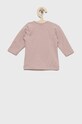 Дитячий лонгслів Name it 13204956.BurnishedL рожевий AW22
