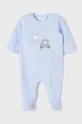 Mayoral Newborn pajac za dojenčka (2-pack) modra