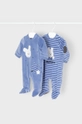 μπλε Mayoral Newborn Φόρμες με φουφούλα μωρού (2-pack) Για αγόρια